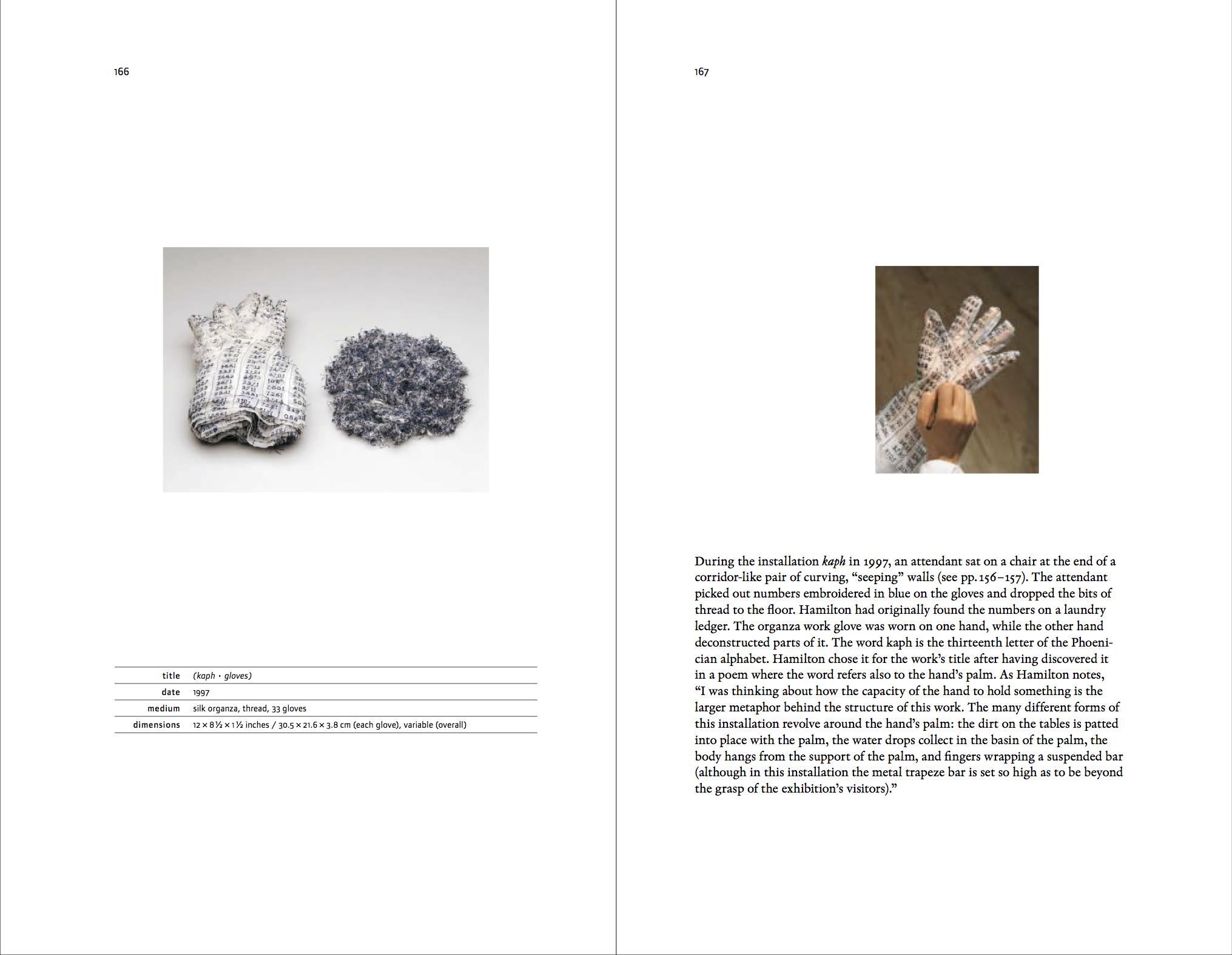 Ann Hamilton: An Inventory of Objects