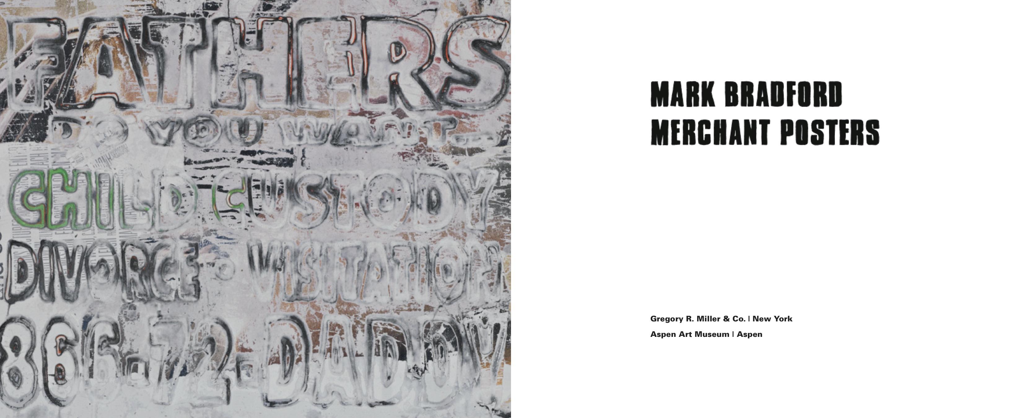 Mark Bradford: Merchant Posters