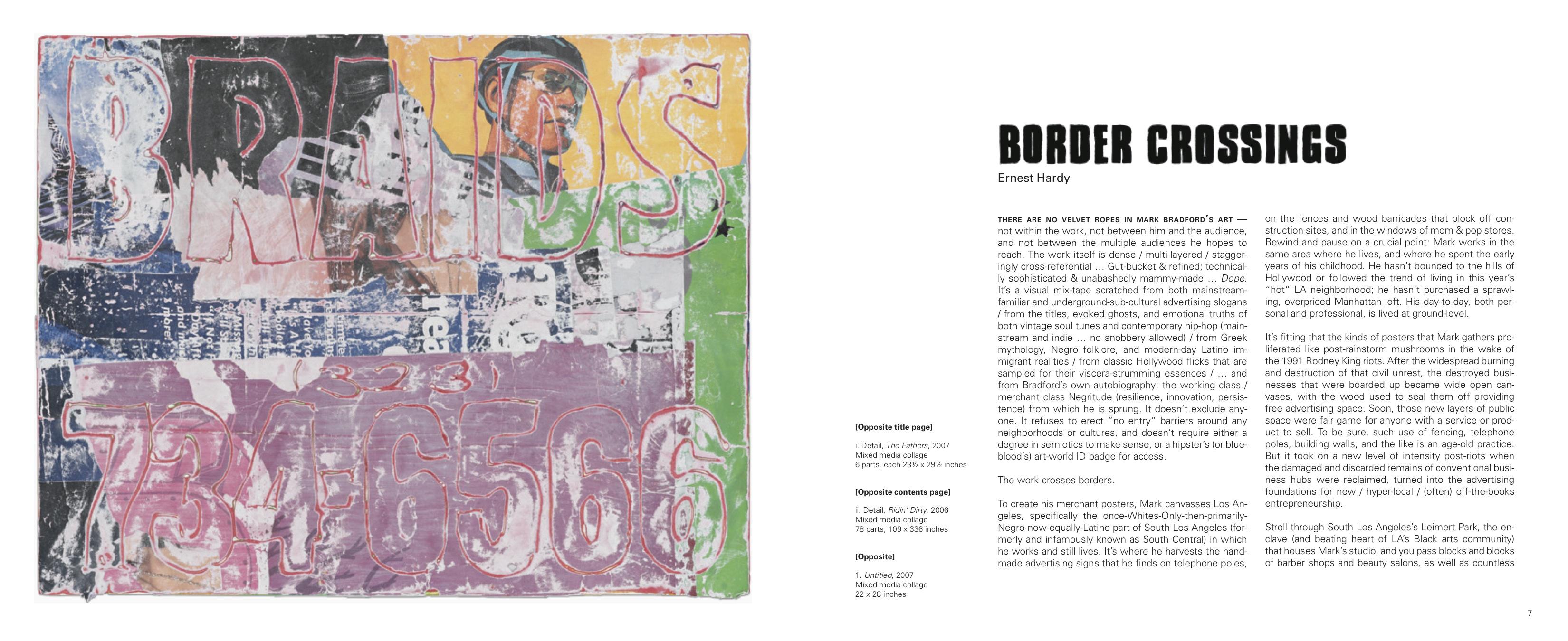 Mark Bradford: Merchant Posters