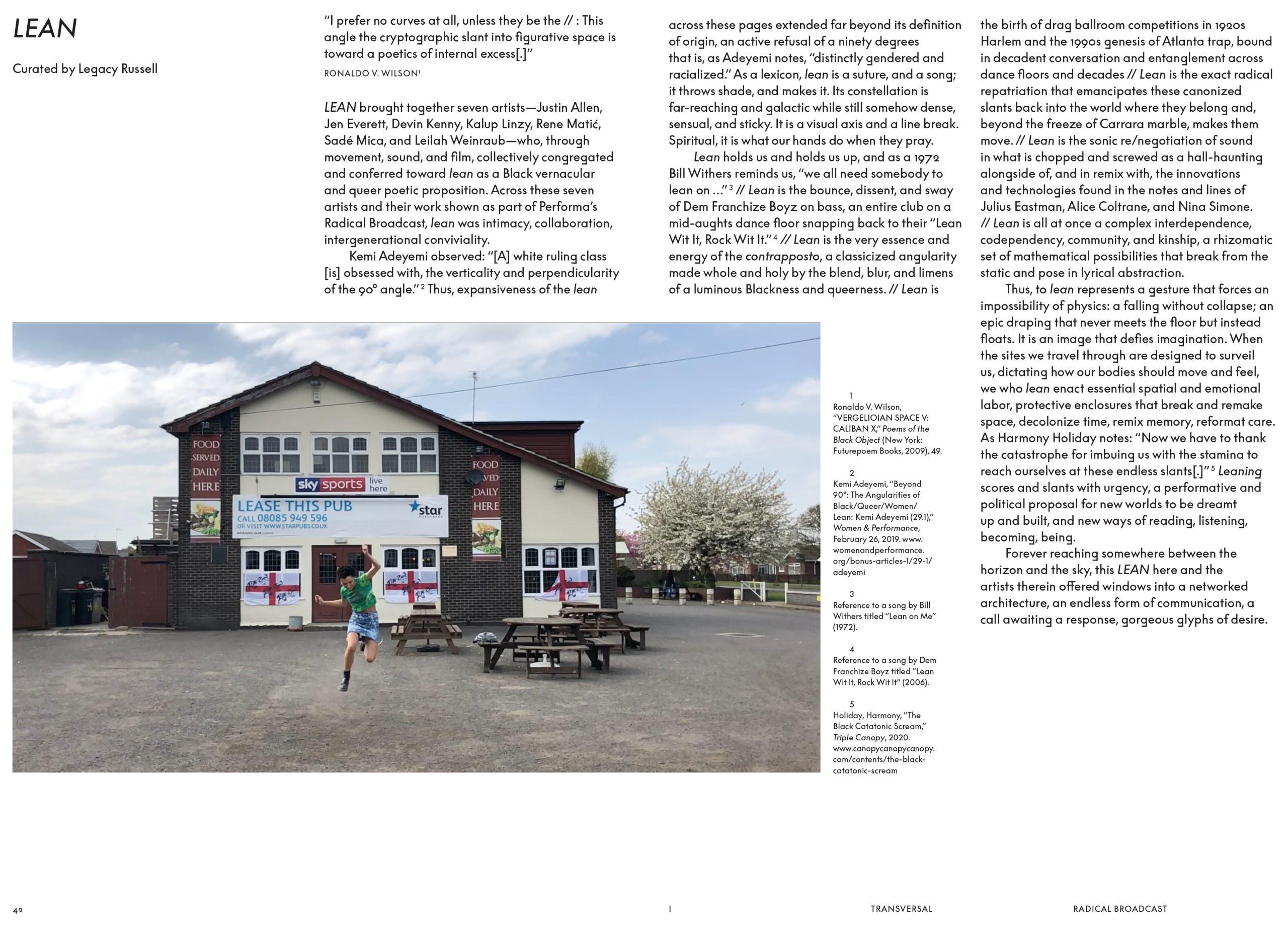 On the Town: A Performa Compendium 2016–2021