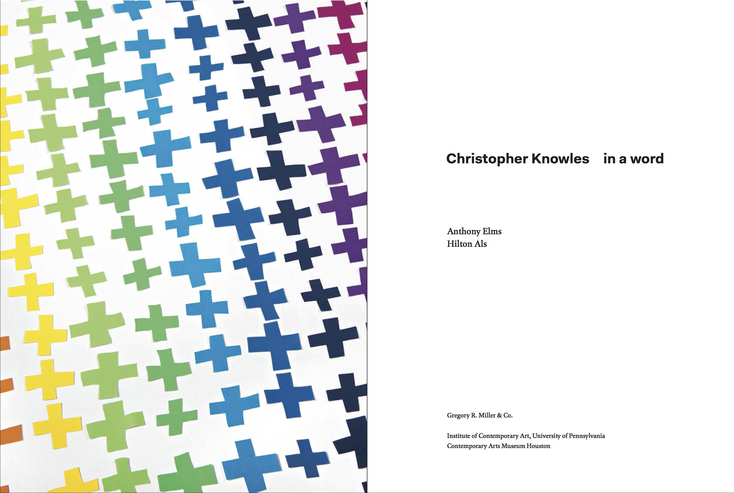 Christopher Knowles: In a Word