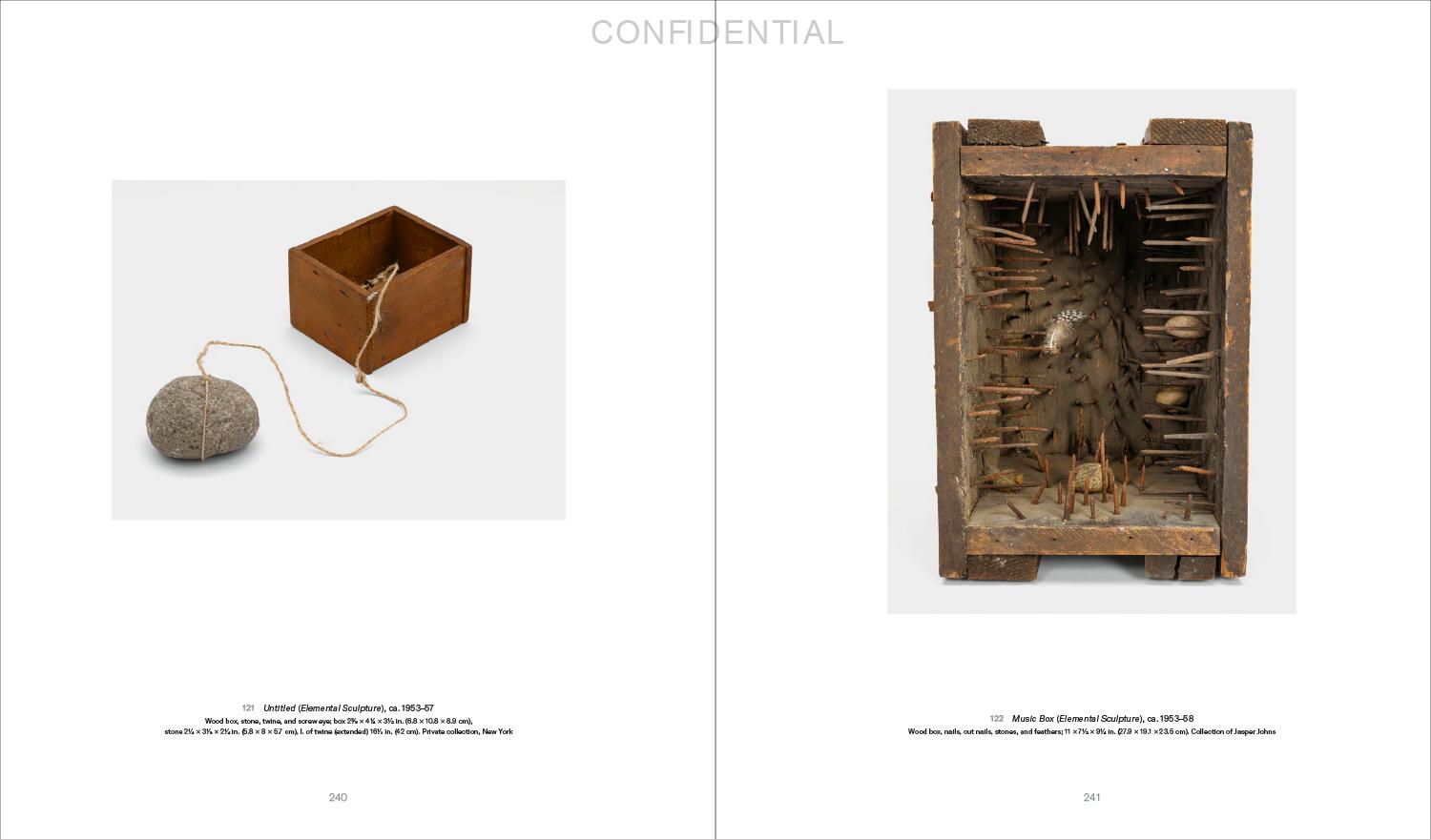 Robert Rauschenberg: Paintings and Sculptures, 1948-1953